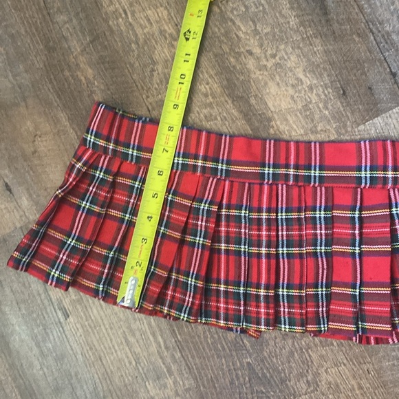 VNTG SEXY,PLAID,WRAP,PLEATED,VELCO,RIP OFF,SCHOOL GIRL,NAUGHTY,PREPPY EDUCATION - Picture 11 of 12